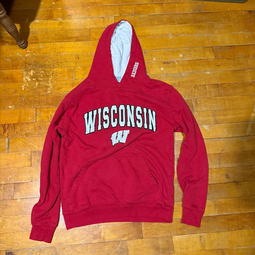 Wisconsin badgers sweatshirt hoodie size small